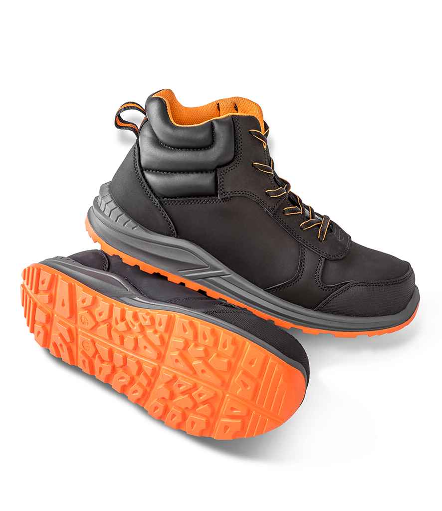 Result Work-Guard Stirling Safety Boots - Black/Grey