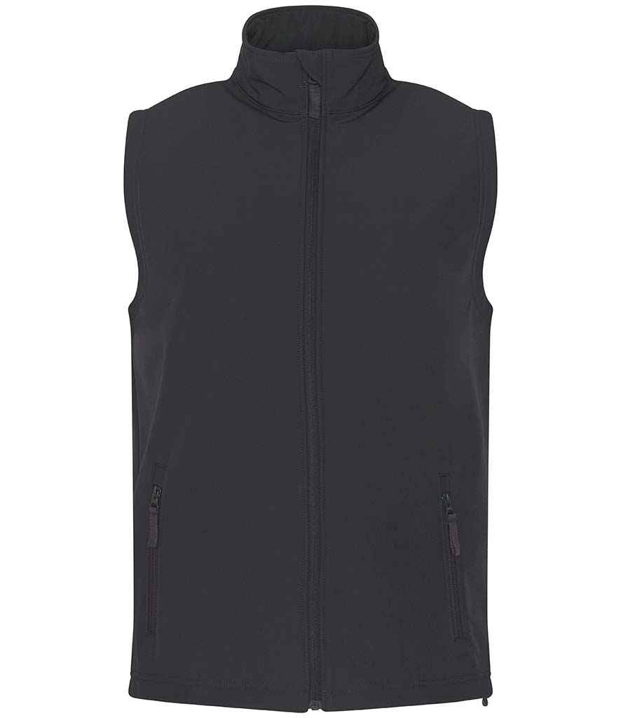 Pro RTX Pro RTX Pro Two Layer Soft Shell Gilet Charcoal