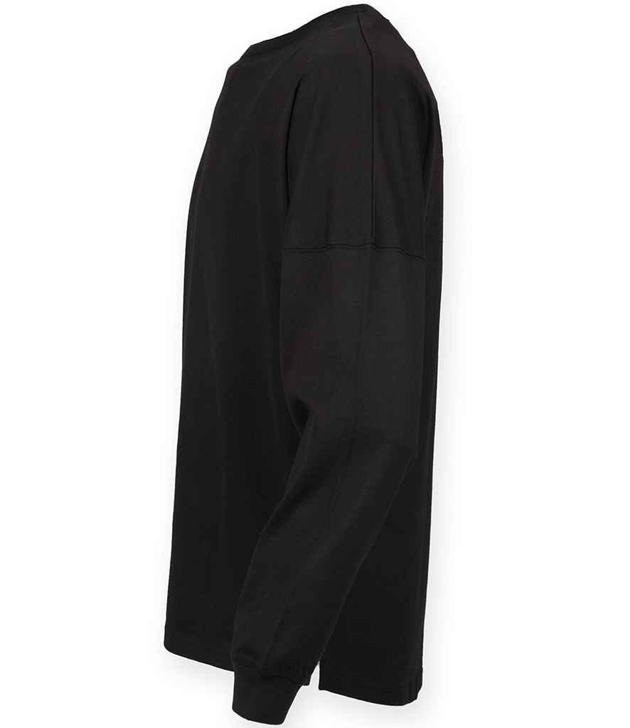 SF Clothing SF Clothing Unisex Drop Shoulder Slogan Top Black