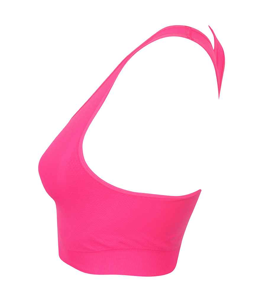 SF Clothing SF Clothing Ladies Workout Crop Top Neon Pink