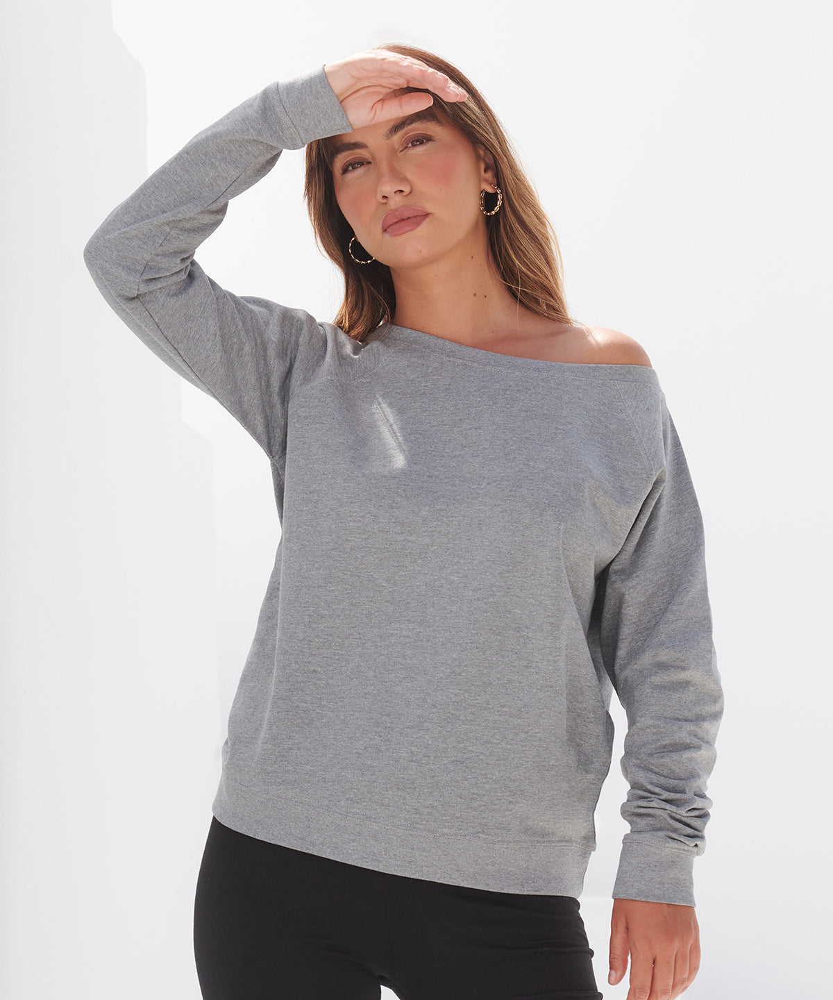 SF Clothing Women's slounge sweatshirt Heather
