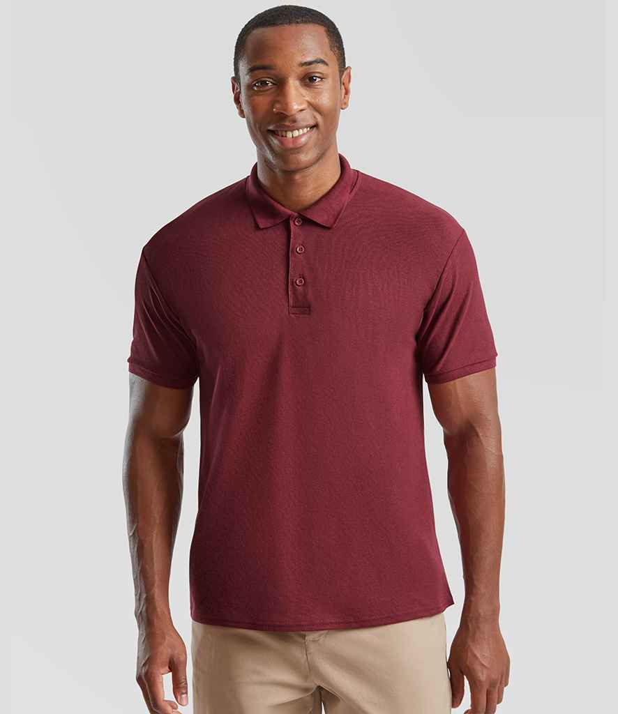 Fruit of the Loom Poly/Cotton Piqué Polo Shirt