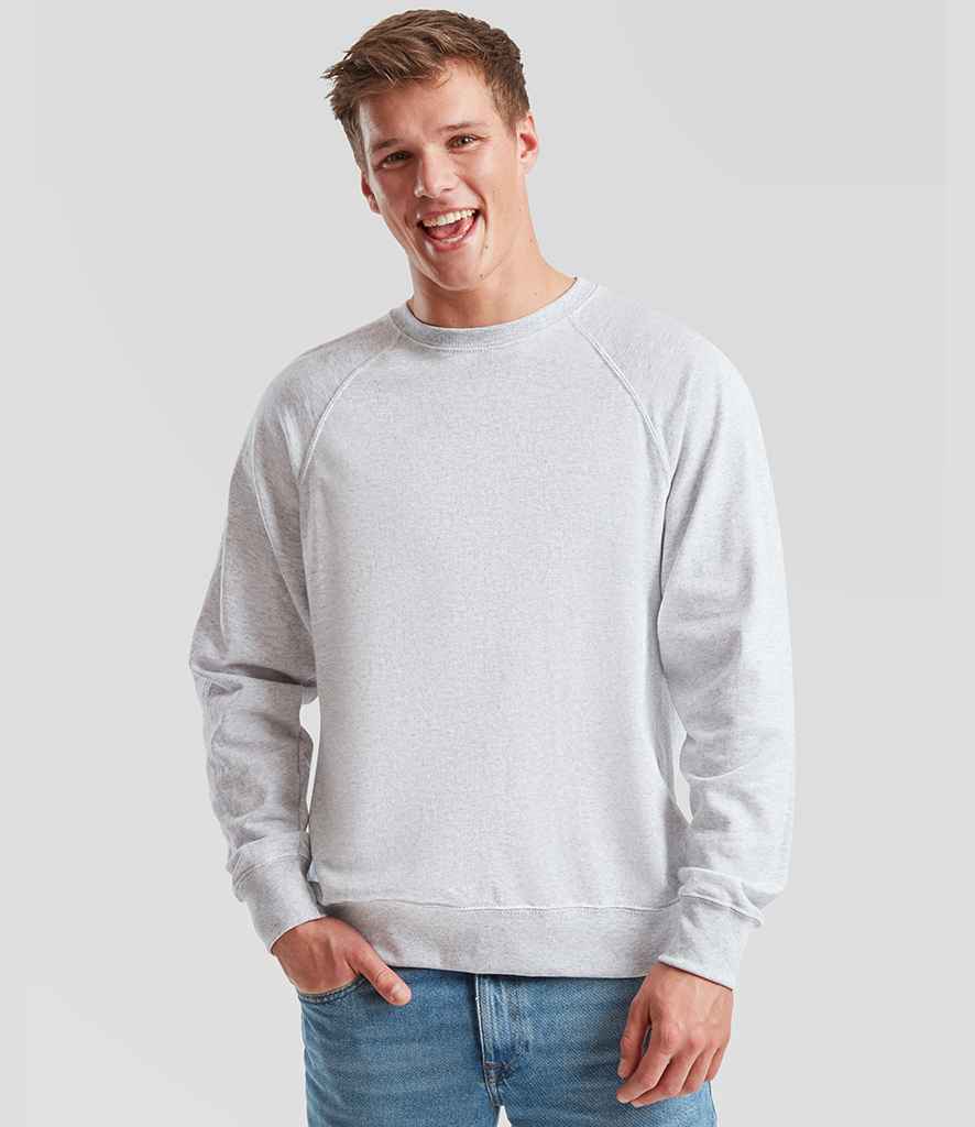 Fruit of the Loom Lightweight Raglan Sweatshirt