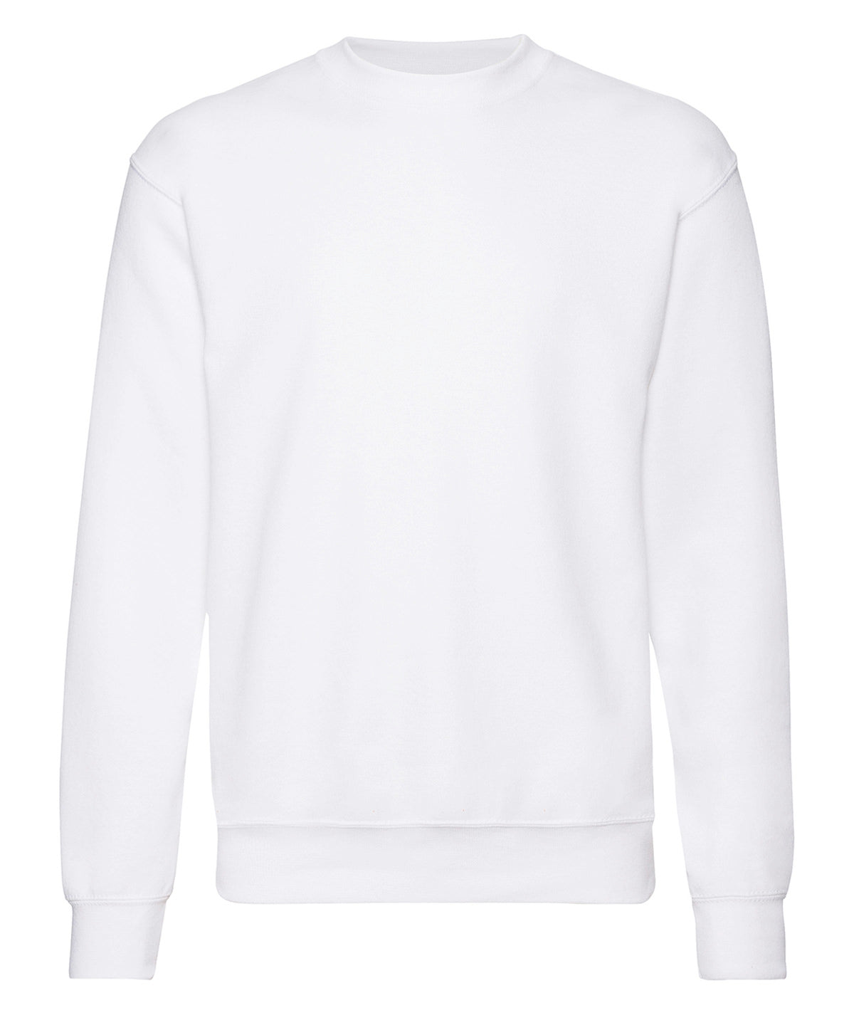Fruit of the Loom Classic 80/20 set-in sweatshirt White*†