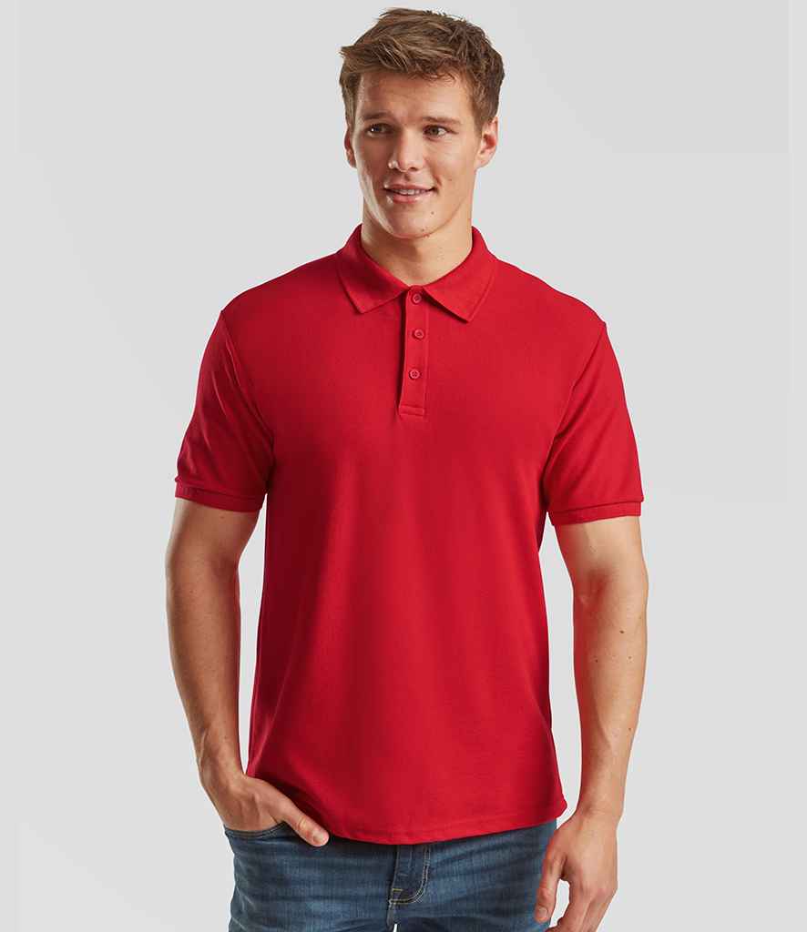 Fruit of the Loom Heavy Poly/Cotton Piqué Polo Shirt