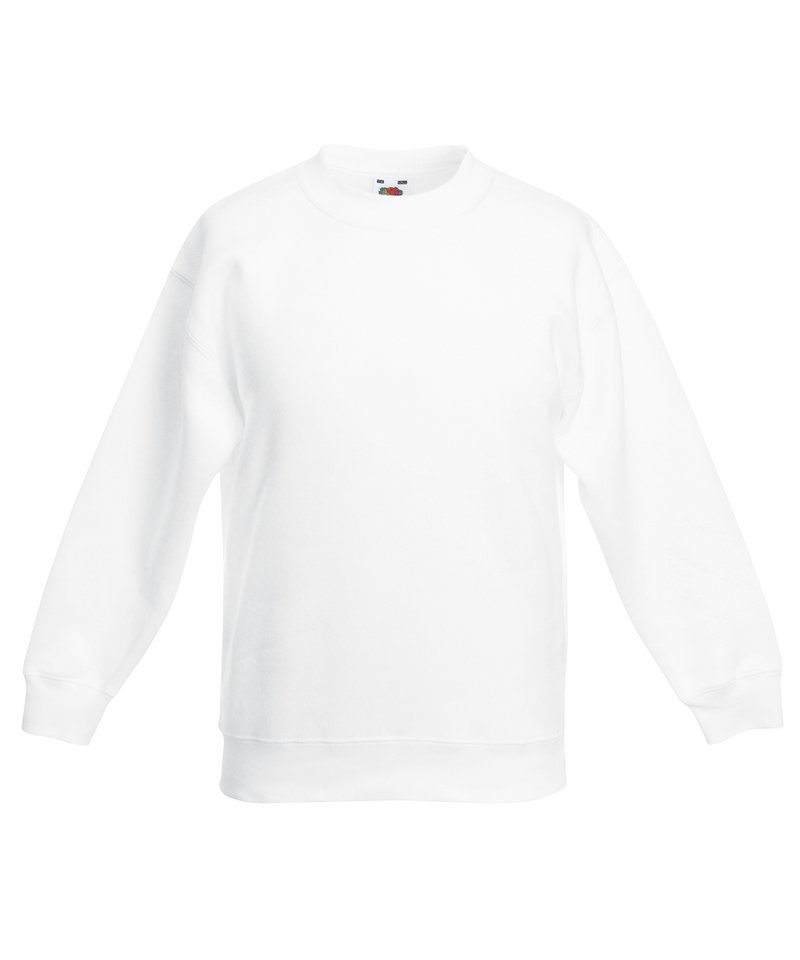 Fruit of the Loom Kids premium set-in sweatshirt White