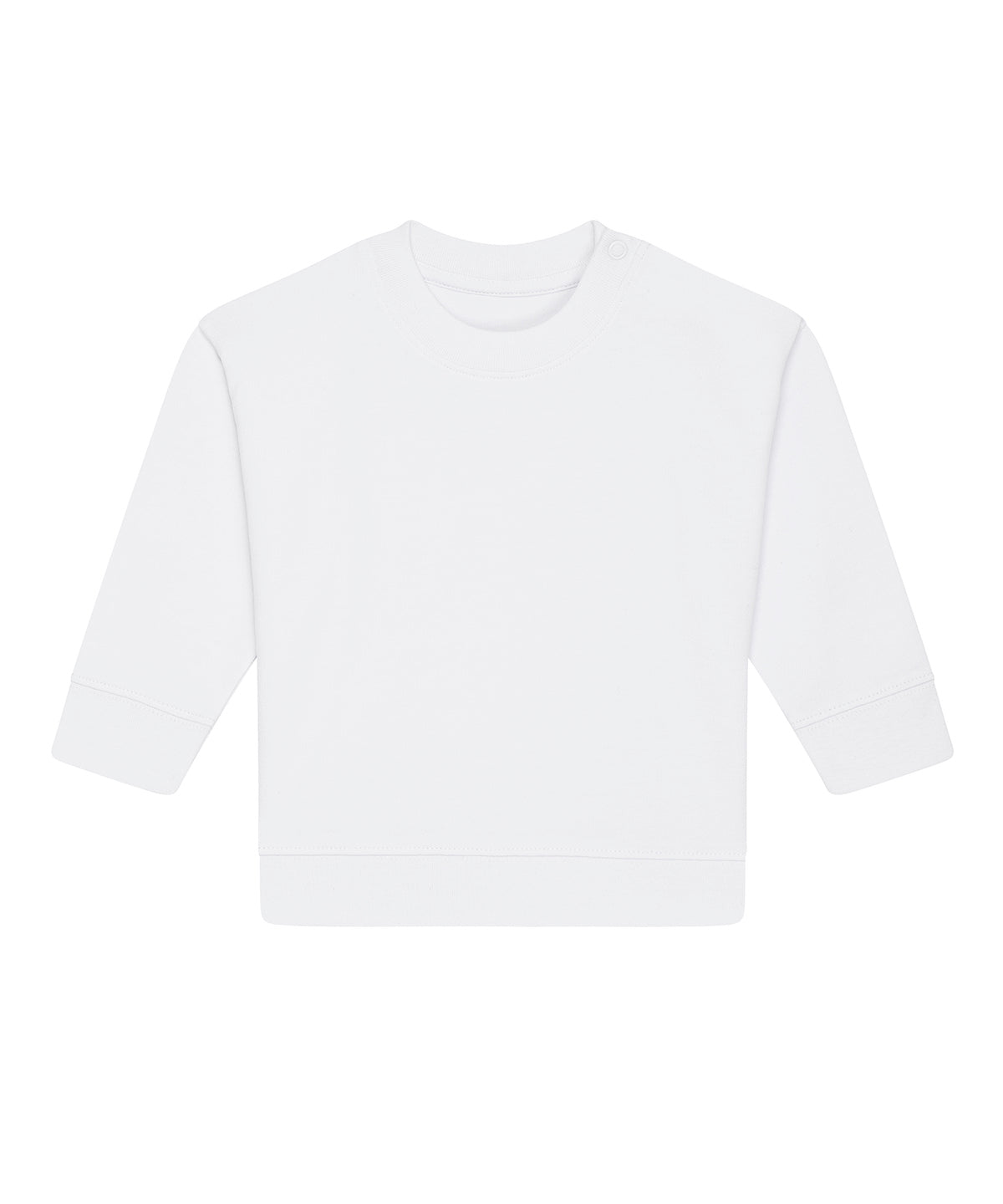 Stanley/Stella Baby Changer terry crew neck sweatshirt (STSB920) White