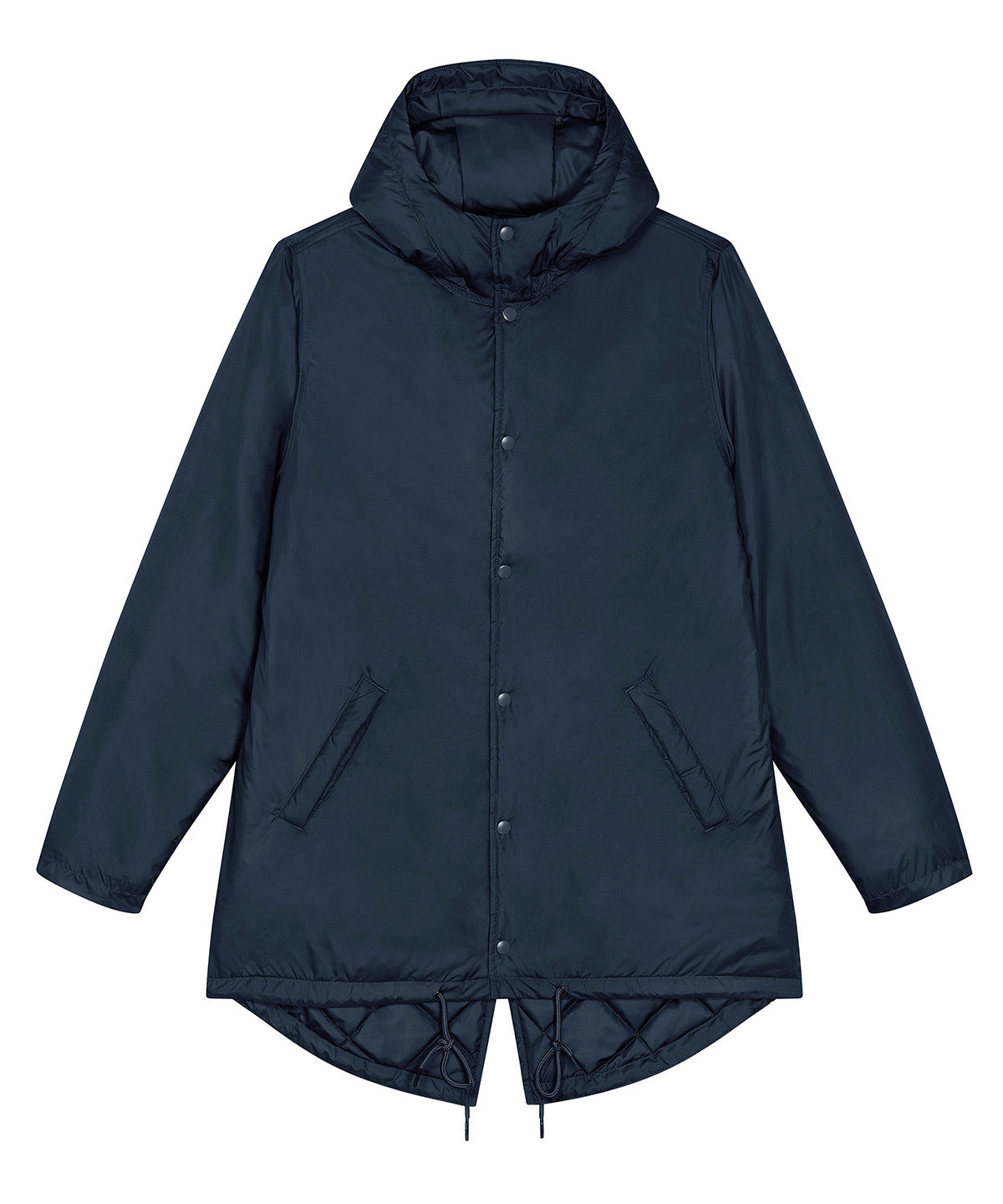 Stanley/Stella Unisex padded parka jacket (STJU841) French Navy
