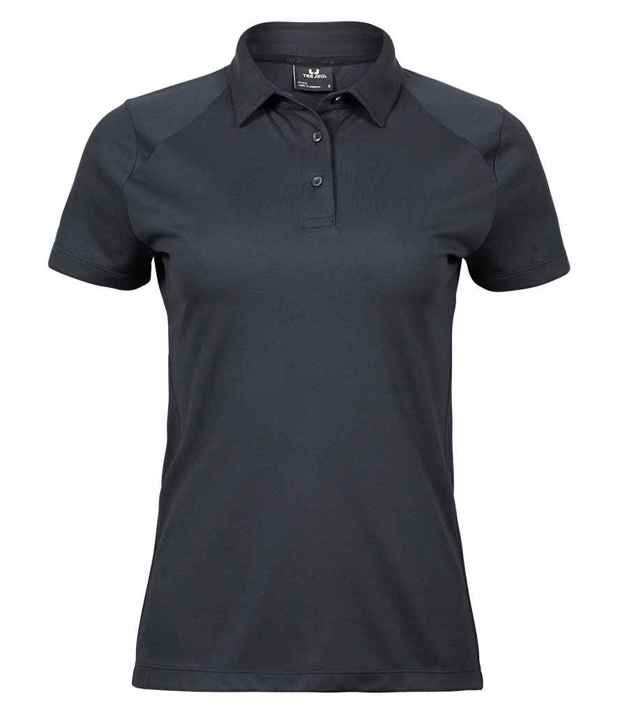 Tee Jays Tee Jays Ladies Luxury Sport Polo Shirt Dark Grey