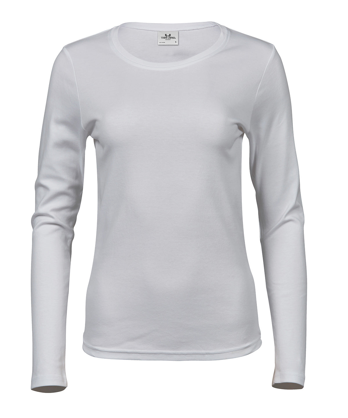 Tee Jays Women’s long sleeve interlock tee (590) White