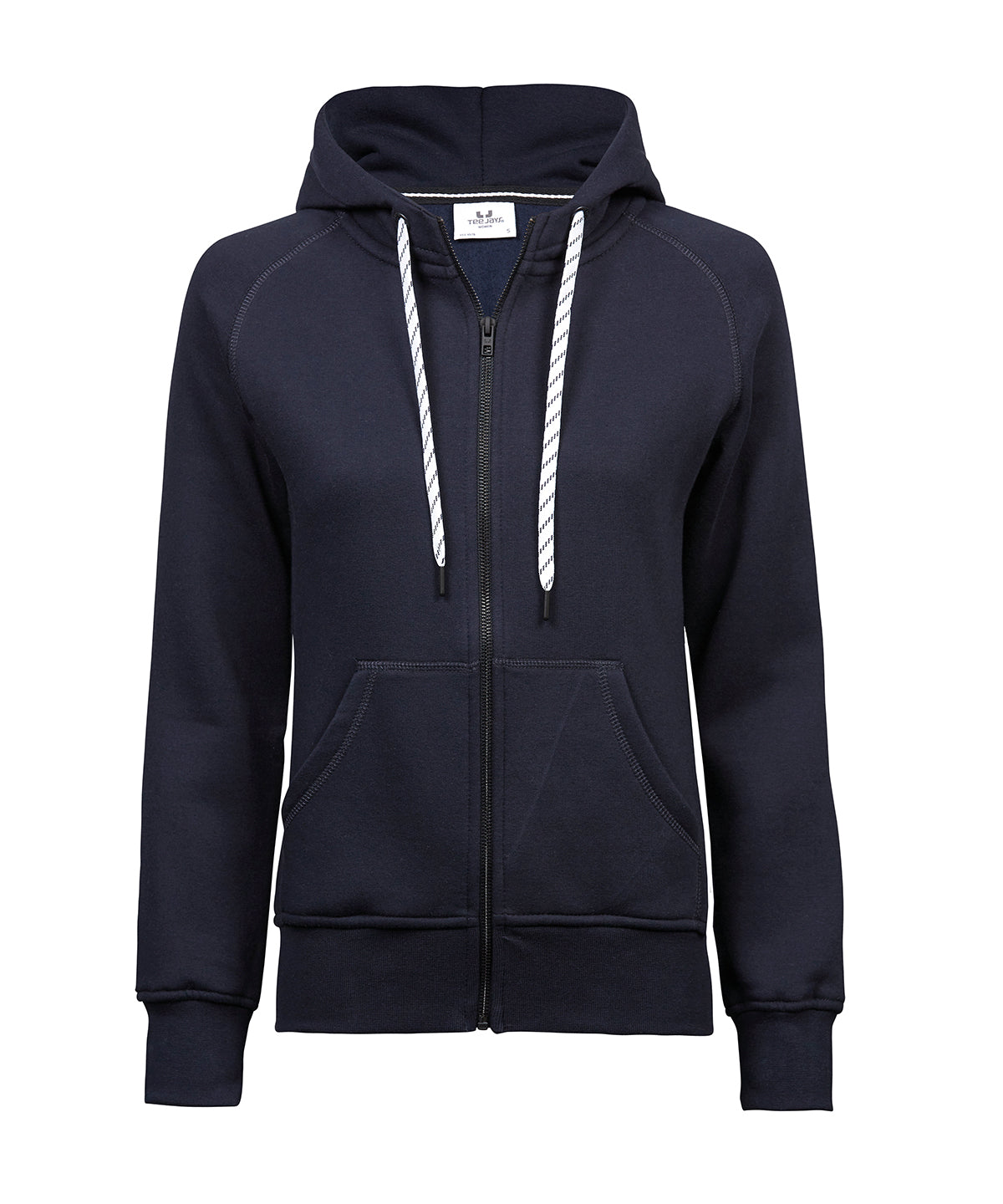 Tee Jays Women’s fashion full-zip hoodie (5436) Navy