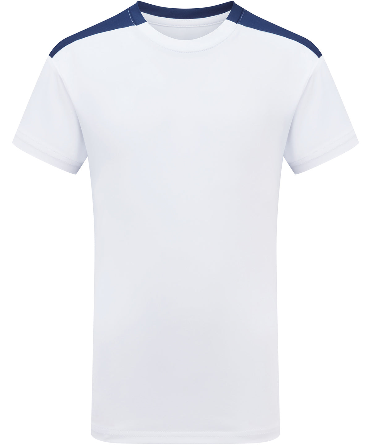 TriDri Kids TriDri® contrast performance t-shirt White/Navy