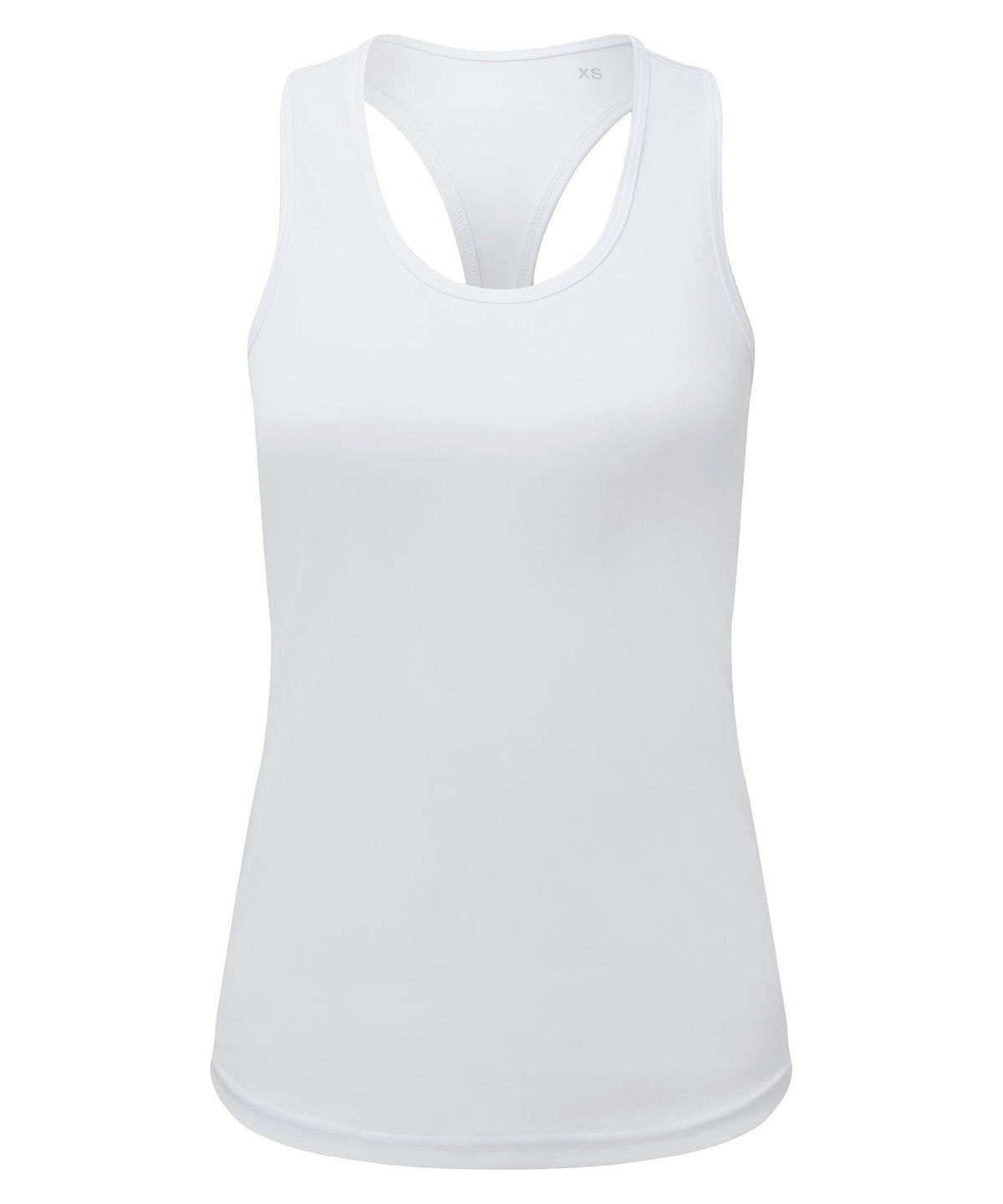 TriDri Women's TriDri® recycled performance slim racer back vest White