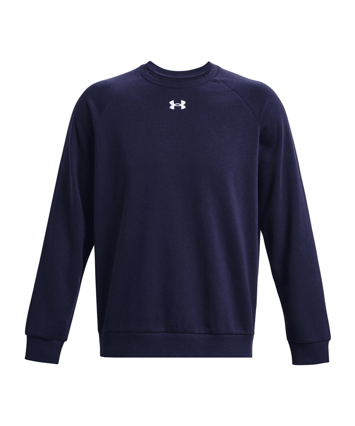 Under Armour UA Rival fleece crew Midnight Navy/White