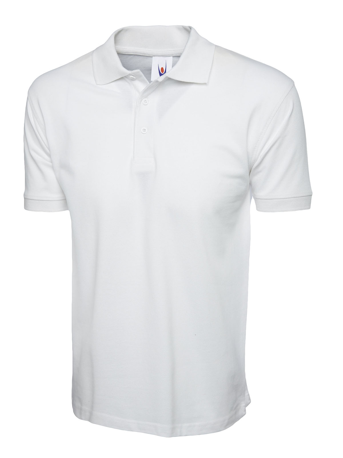 Uneek Cotton Rich Poloshirt White