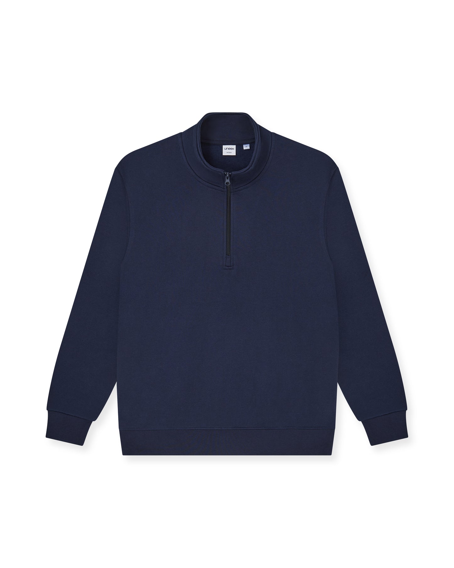 Uneek Quarter Zip Sweatshirt Navy