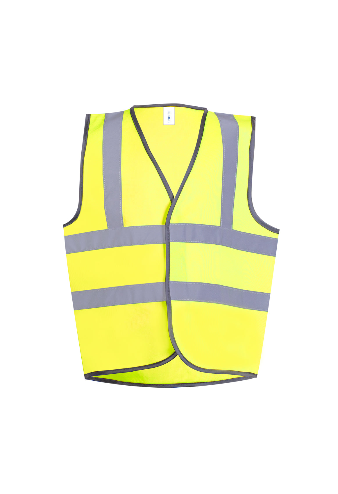 Uneek Childrens Hi-Viz Waist Coat Yellow