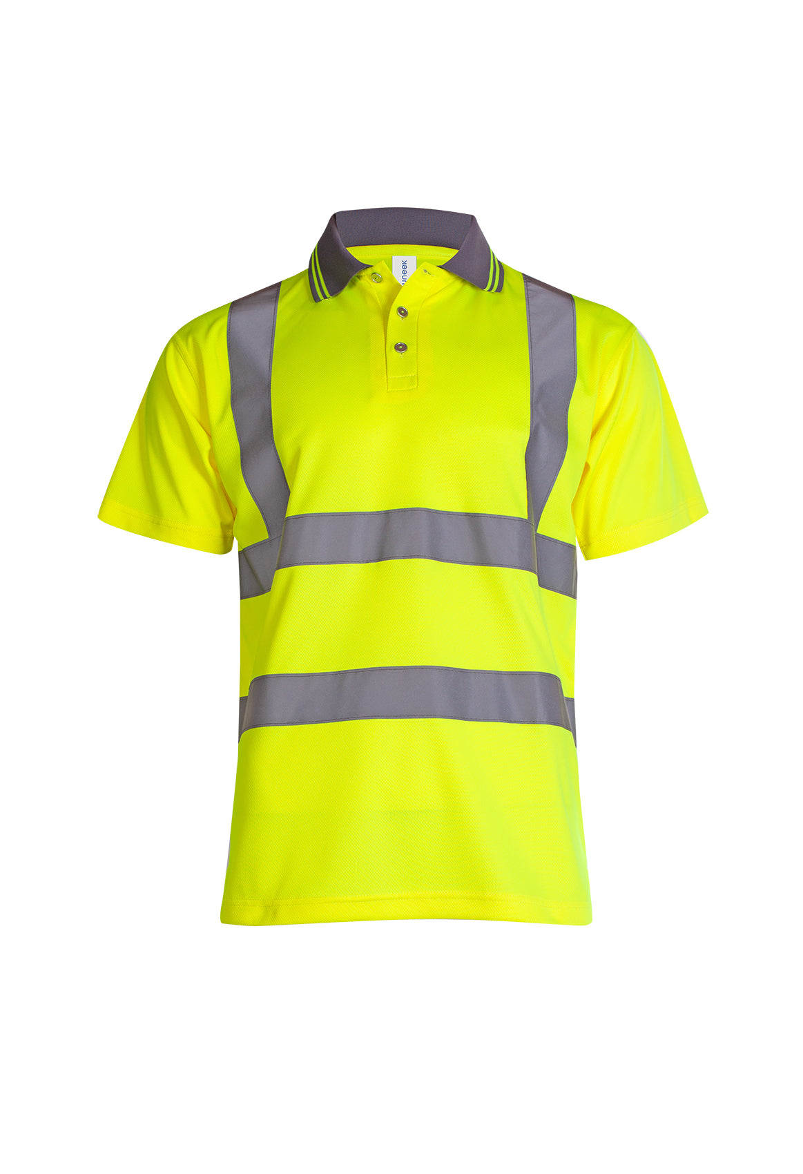 Uneek Hi Viz Short Sleeve Polo Shirt Yellow