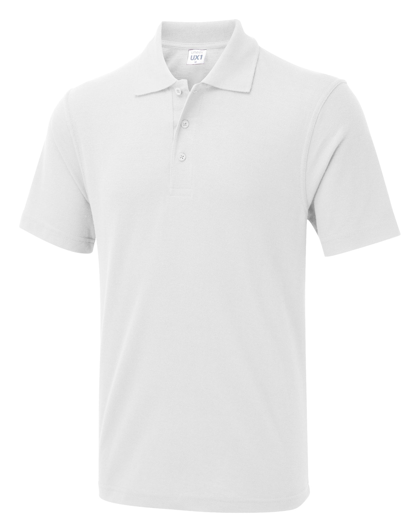 Uneek The UX Polo White
