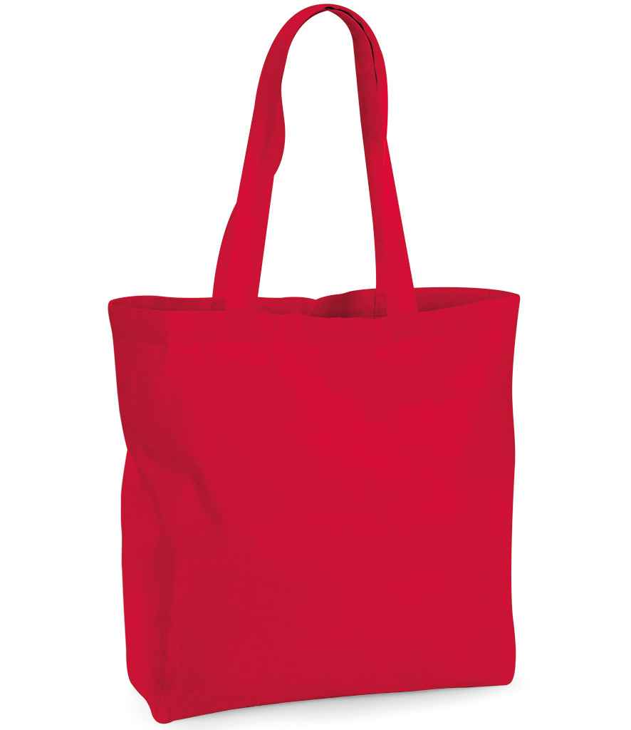 Westford Mill Westford Mill Organic Premium Cotton Maxi Tote Bag Classic Red