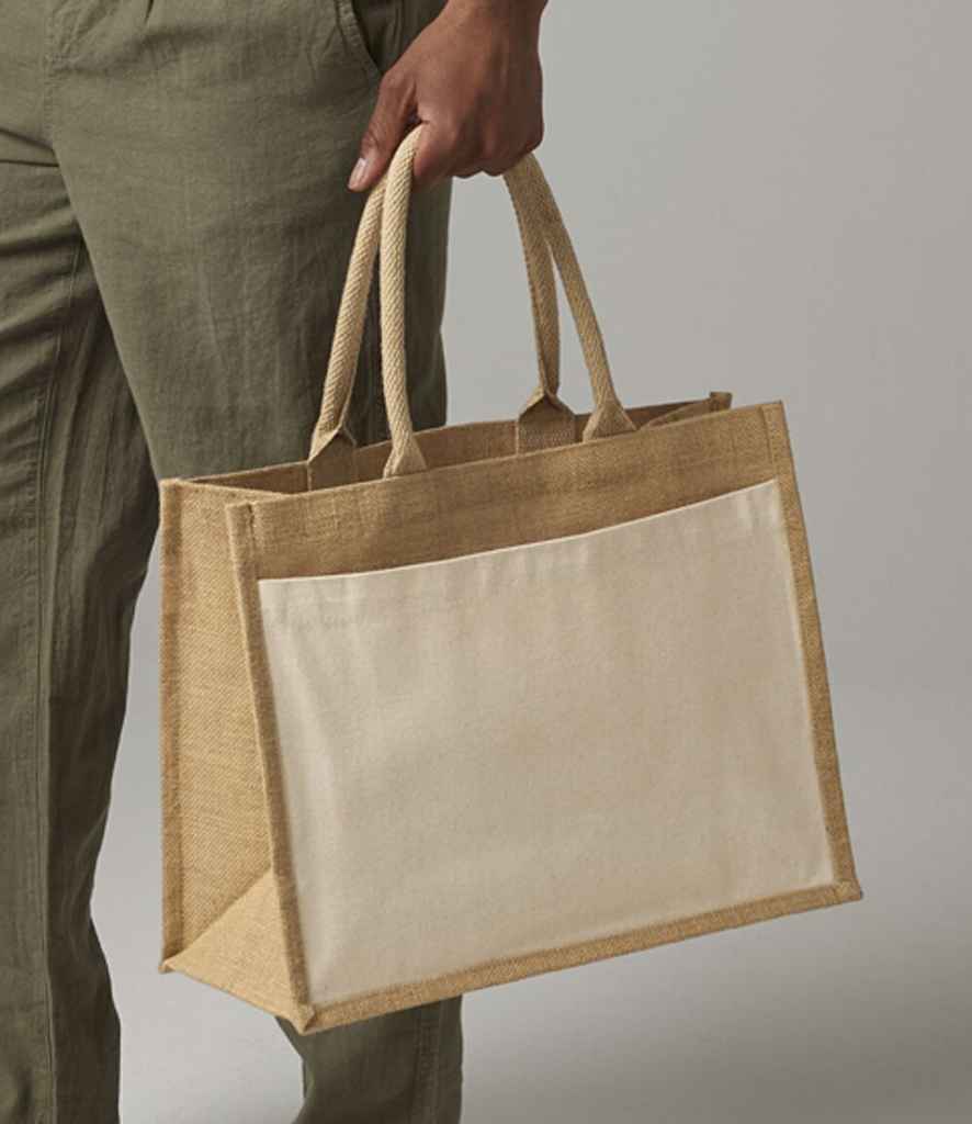 Westford Mill Westford Mill Pocket Jute Shopper