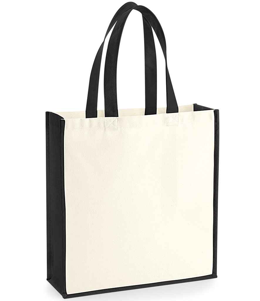 Westford Mill Westford Mill Gallery Canvas Tote Natural/Black