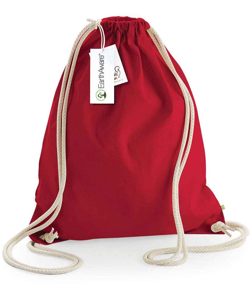 Westford Mill Westford Mill EarthAware® Organic Gymsac Classic Red