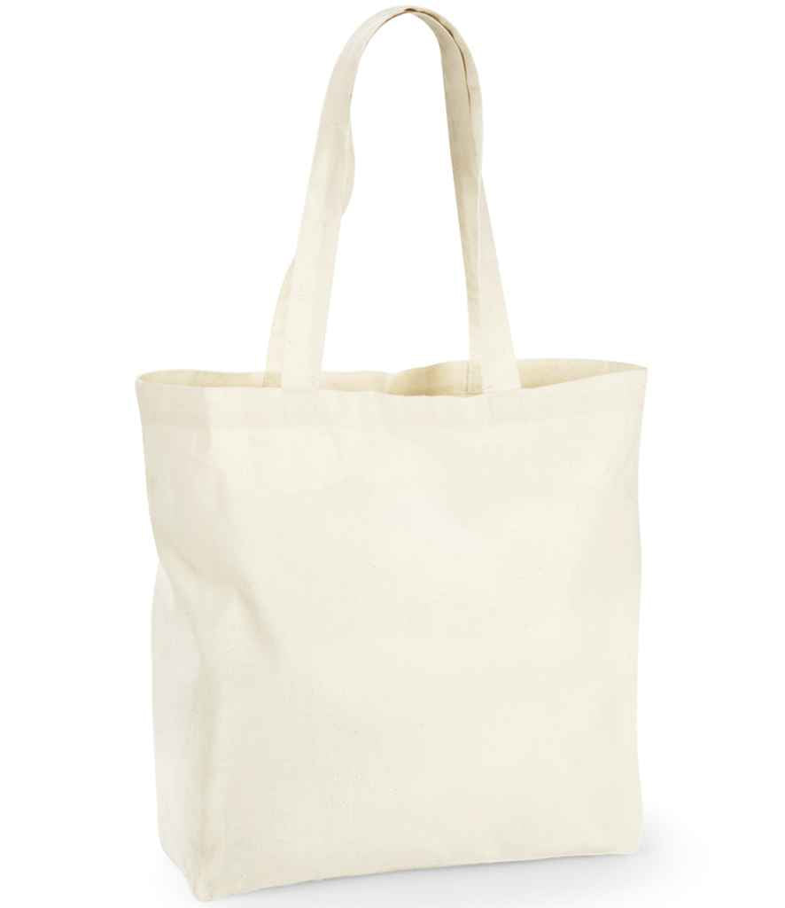 Westford Mill Westford Mill Recycled Cotton Maxi Tote Bag Natural