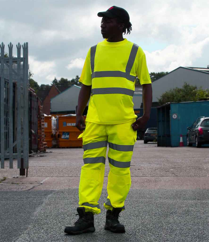Warrior Hi-Vis T-Shirt - Fluorescent Yellow