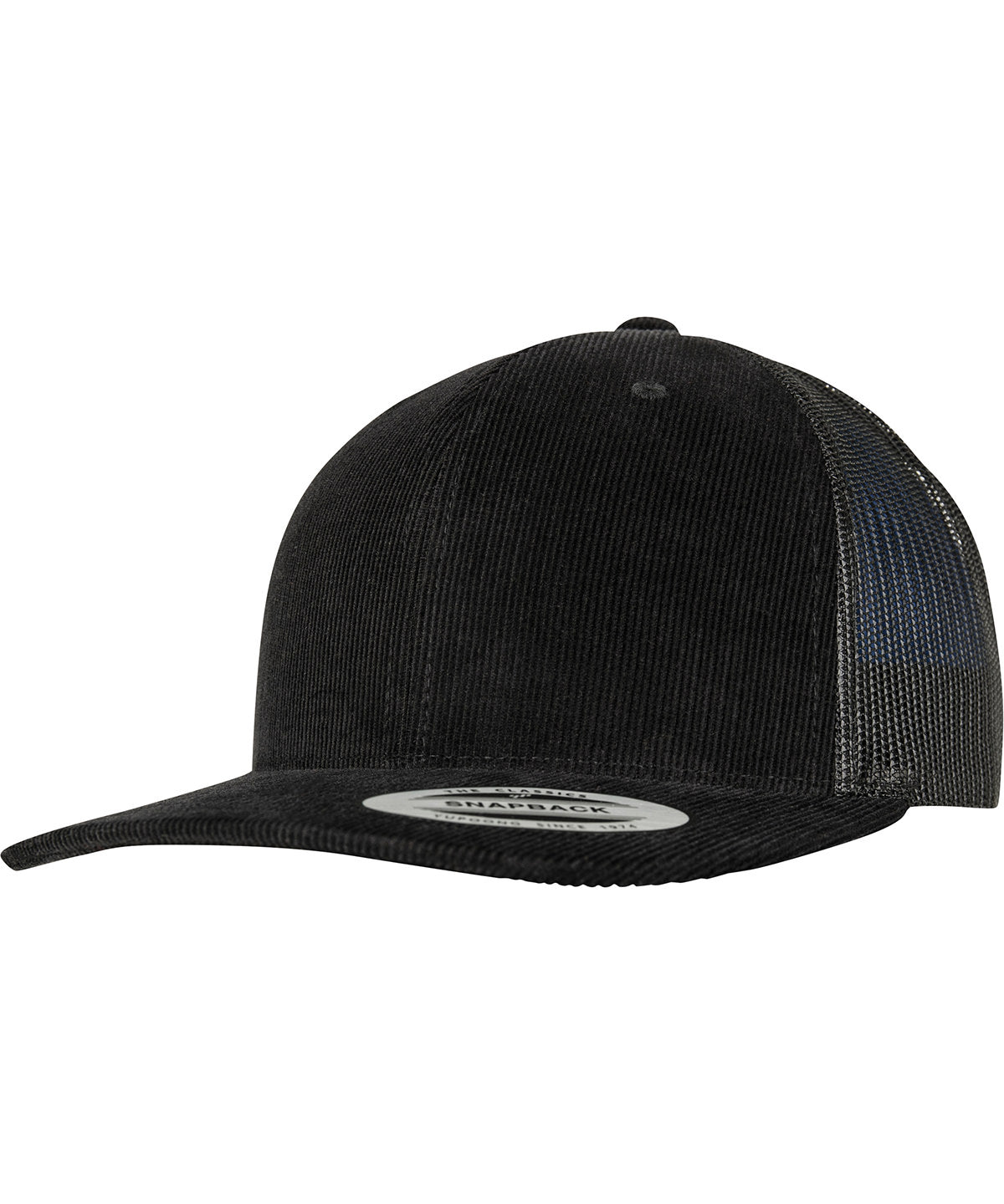 Flexfit / Yupoong Corduroy retro trucker (6606CT) Black