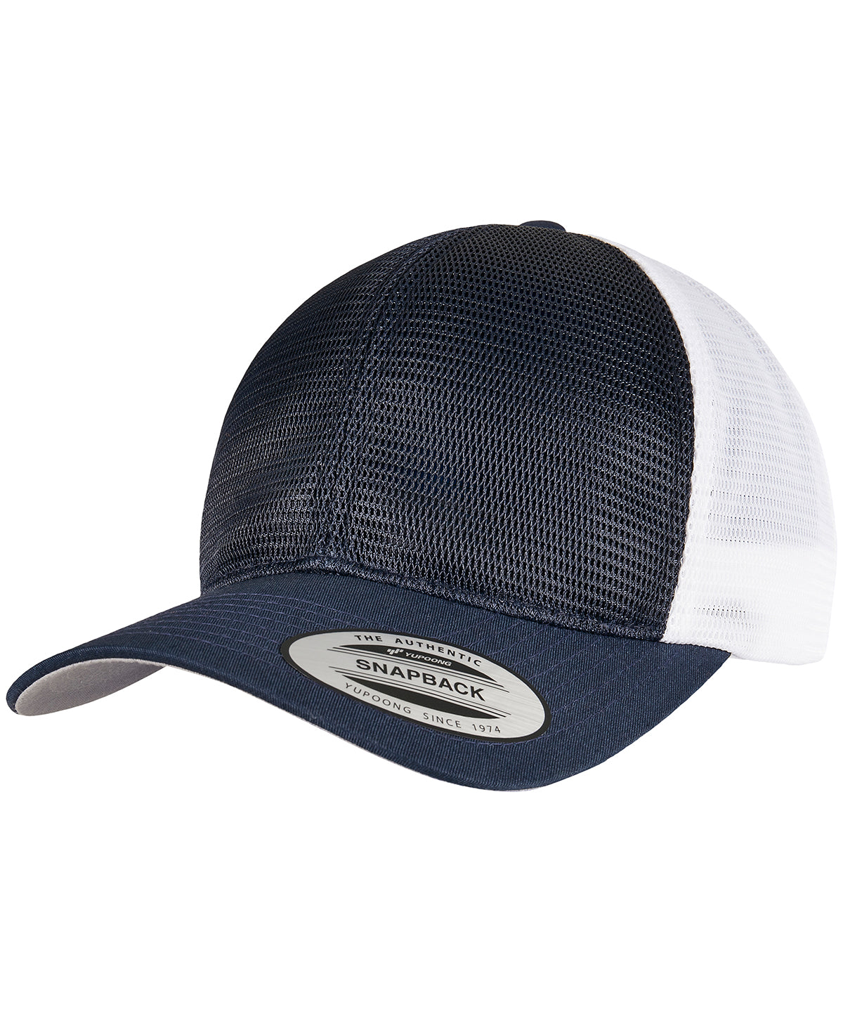 Flexfit / Yupoong 360° omnimesh 2-tone cap (6360T) Navy/White