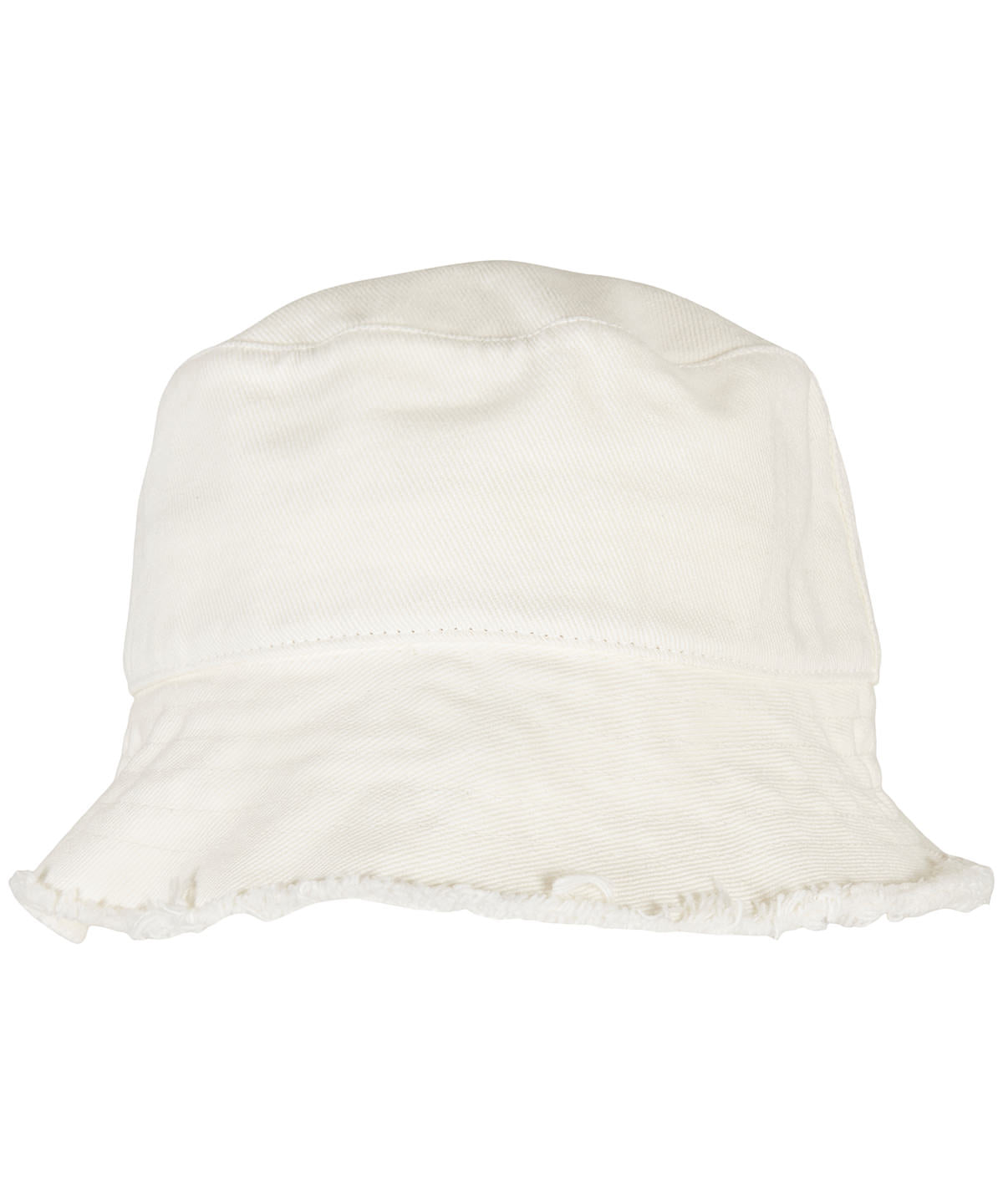 Flexfit / Yupoong Open edge bucket hat Off White