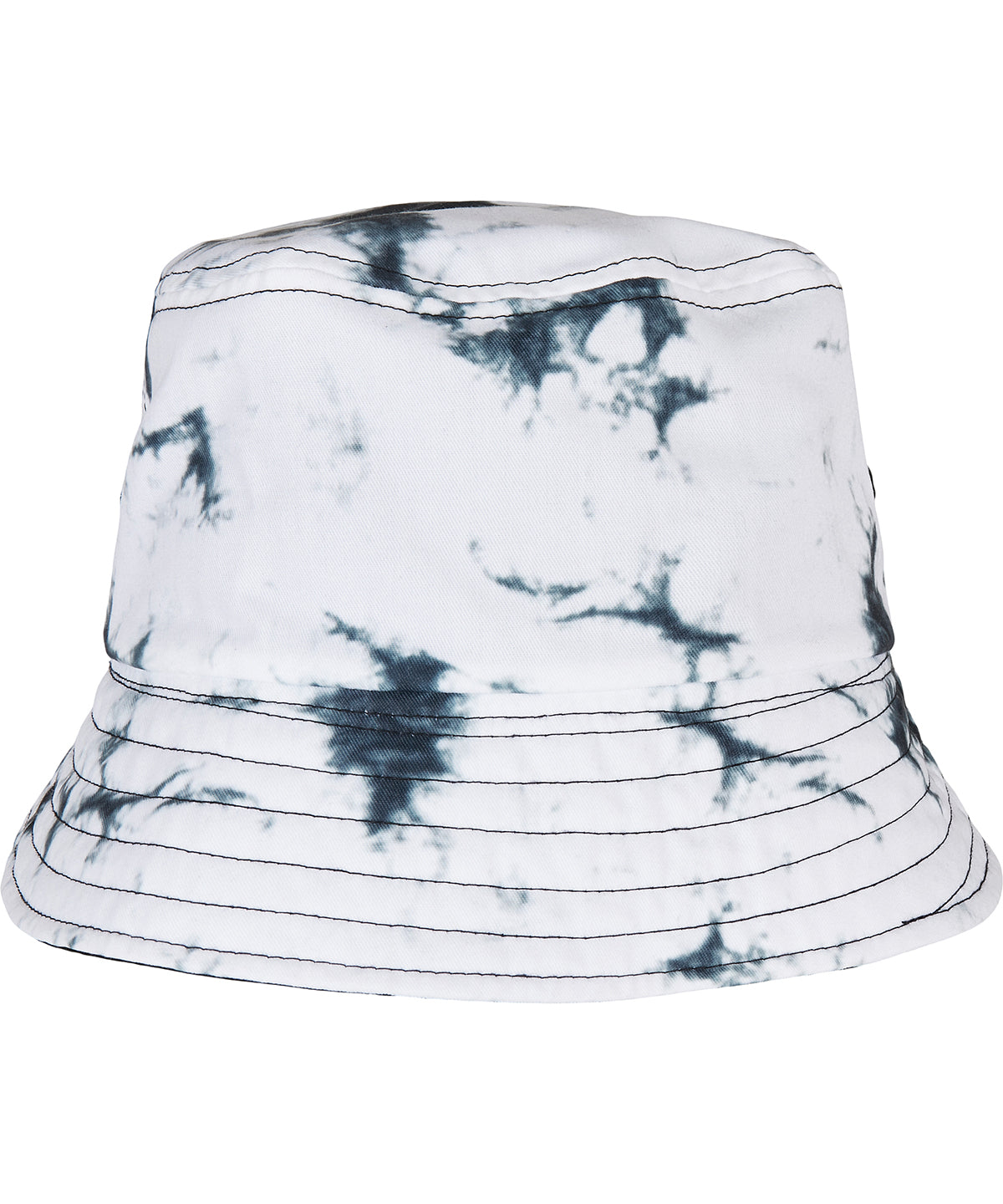 Flexfit / Yupoong Batik dye reversible bucket hat Black/White