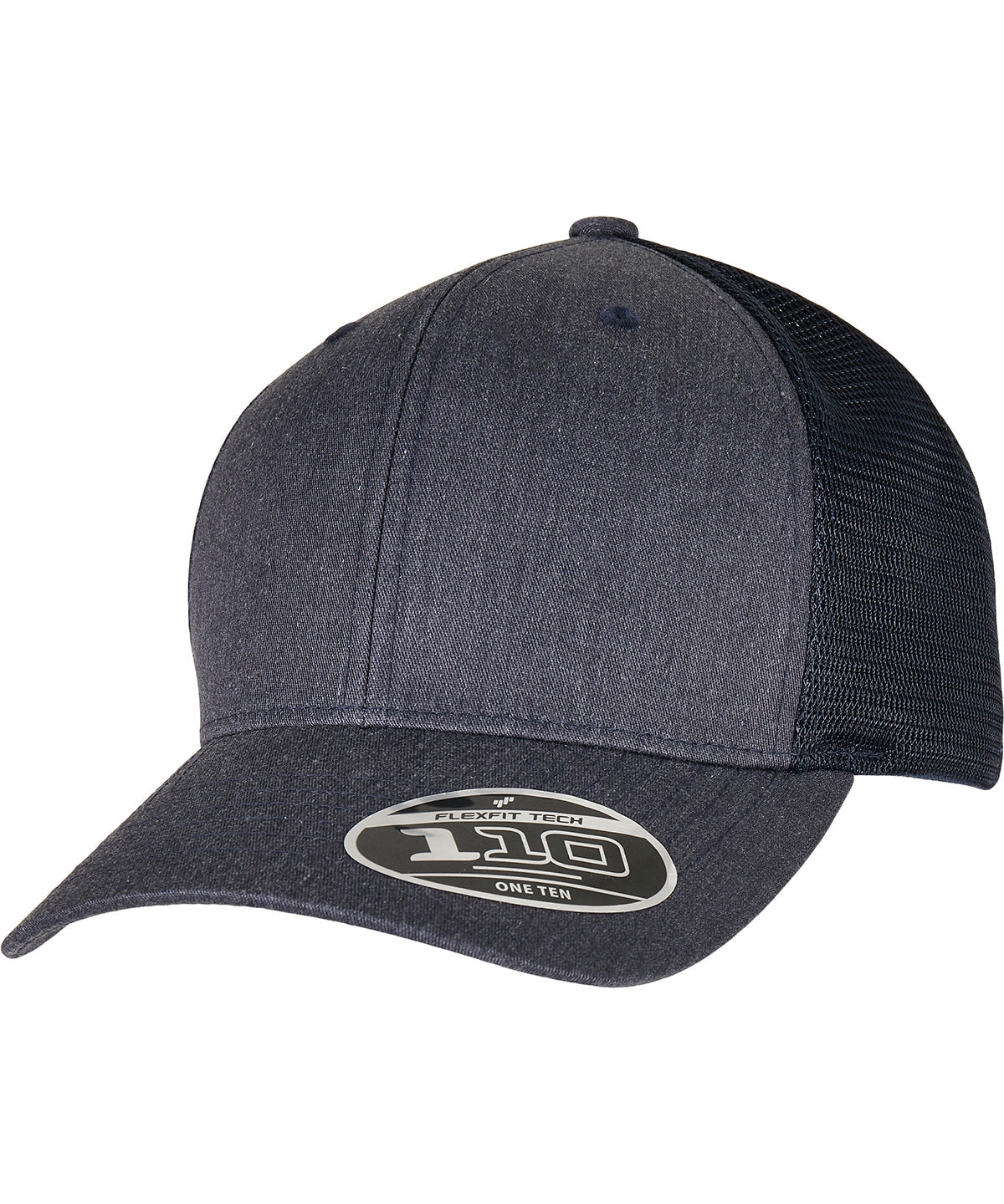 Flexfit / Yupoong 110 Flexfit melange trucker (110PT) Heather/Navy