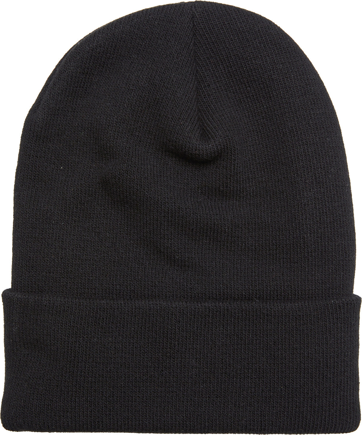 Flexfit / Yupoong Heavyweight organic long beanie Black