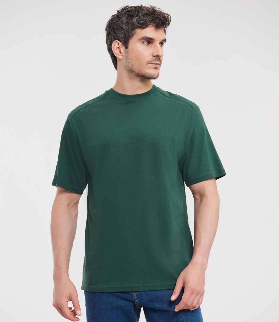Russell Russell Athletic Heavyweight T-Shirt Bottle Green