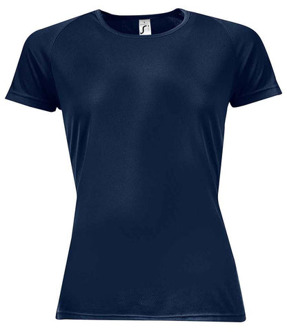 SOL'S Ladies Sporty Performance T-Shirt - French Navy