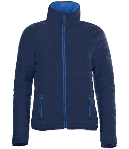 SOL'S Ladies Ride Padded Jacket - Navy
