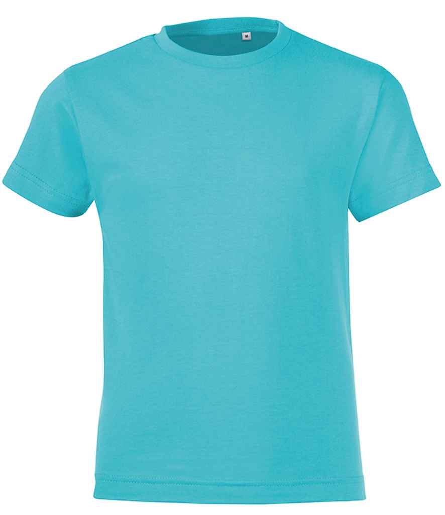 SOL'S Kids Regent Fit T-Shirt in Atoll Blue