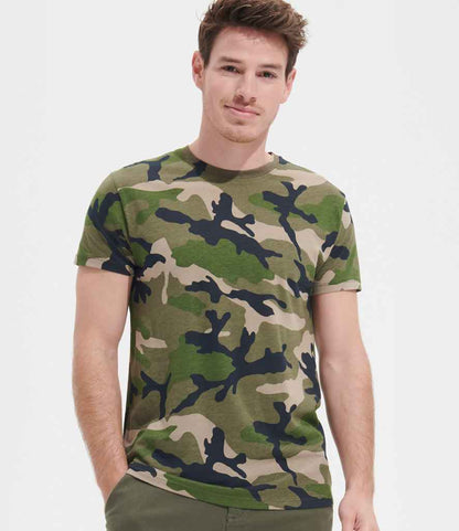 SOL'S Camo T-Shirt - Camouflage