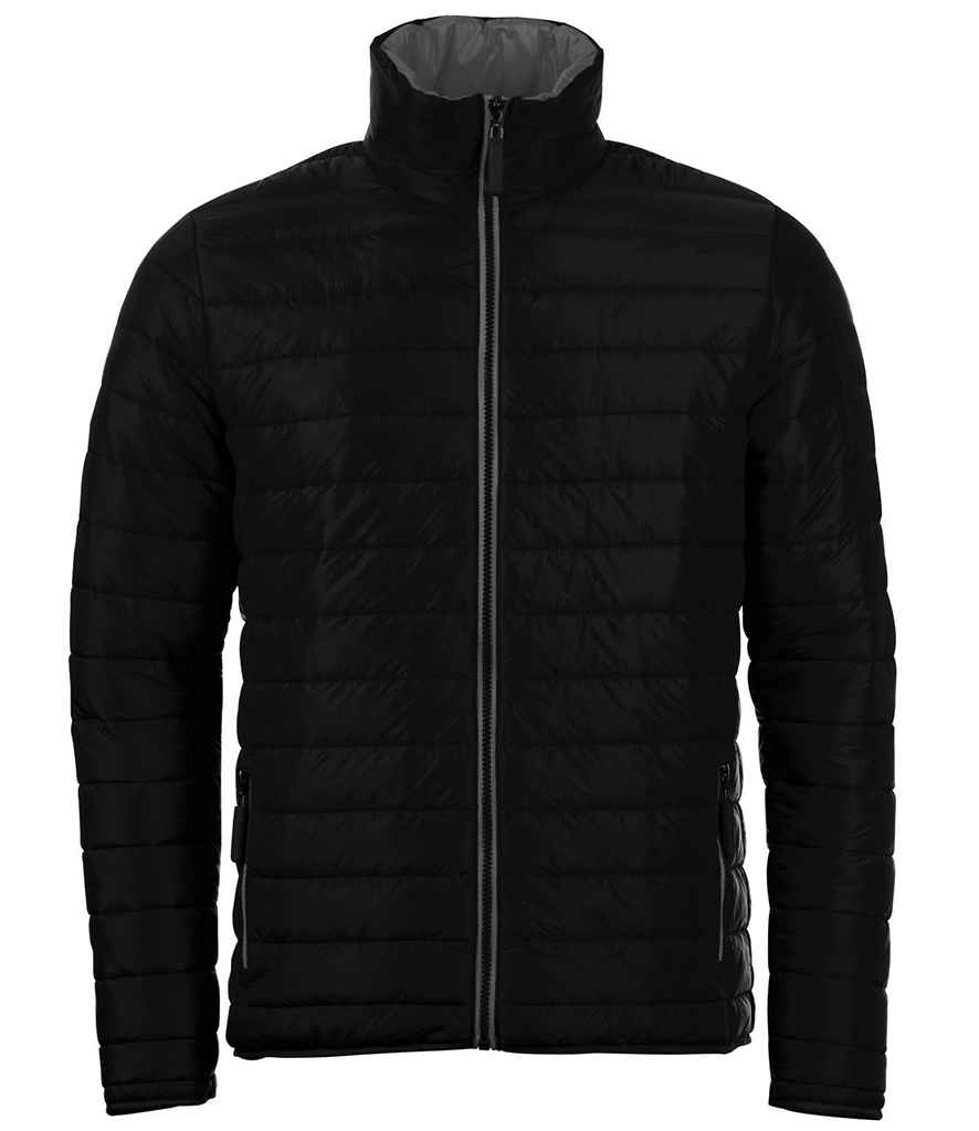 SOL'S Ride Padded Jacket in Black