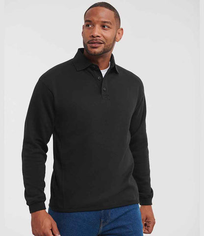 Russell Russell Athletic Heavy Duty Collar Sweatshirt Black