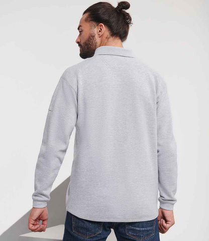 Russell Russell Athletic Heavy Duty Collar Sweatshirt Light Oxford