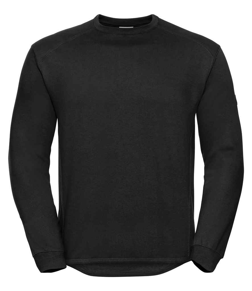 Russell Athletic Heavyweight Sweatshirt in Black