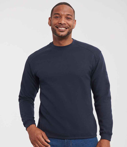 Russell Russell Athletic Heavyweight Sweatshirt French Navy