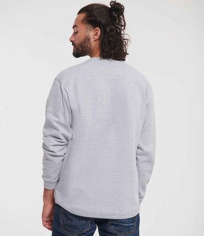 Russell Russell Athletic Heavyweight Sweatshirt Light Oxford