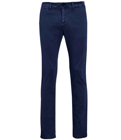 SOL'S Jules Chino Trousers in French Navy