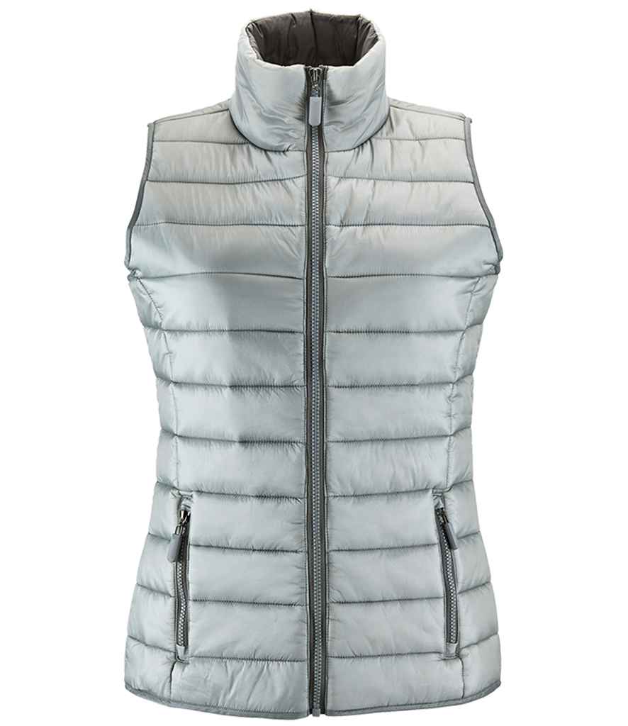 SOL'S Ladies Wave Bodywarmer in Metal Grey