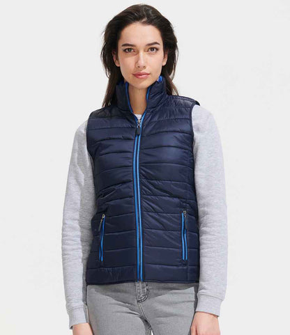 SOL'S Ladies Wave Bodywarmer - Navy