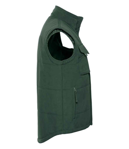 Russell Russell Athletic Gilet Bottle Green